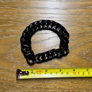 New Men’s Black Chain Bracelet